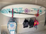 Stand-Up Paddleboard and Various Lifevests Available for Guest Use